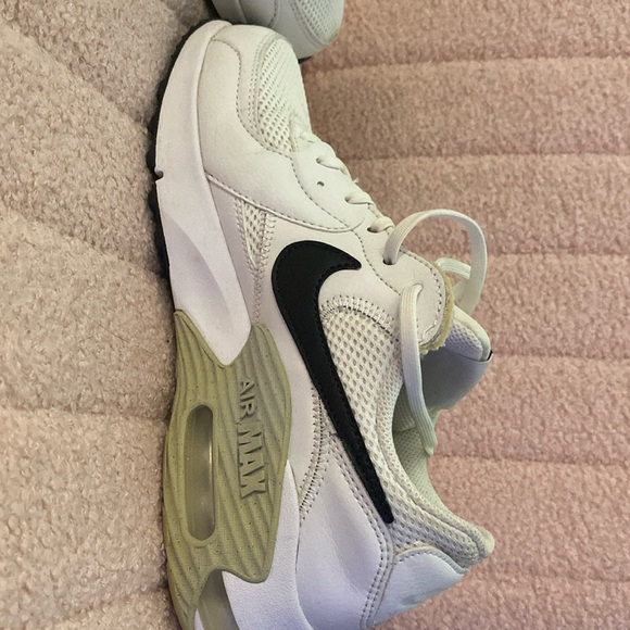 Nike Air Max Excee White Black Grey Women Running Sneakers - Sz 9 - Picture 4 of 7
